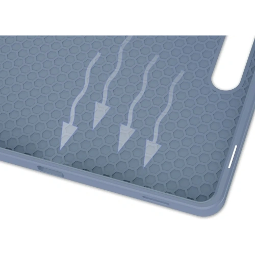 Etui Bizon Case Tab Lizard do Samsung Galaxy Tab S9 szare