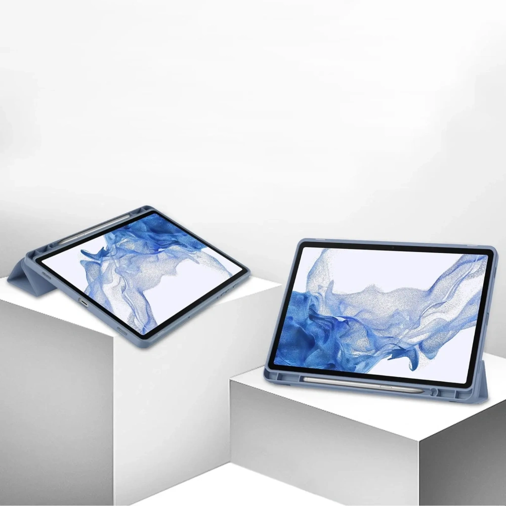 Hurtownia GSM - Etui Bizon Case Tab Lizard do Samsung Galaxy Tab S9 šedé - BIZ2453 - {ean13} - Hurt