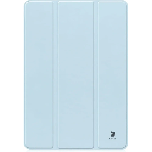 Etui Bizon Case Tab Lizard do Samsung Galaxy Tab S10 Plus /S9 Plus błękitne