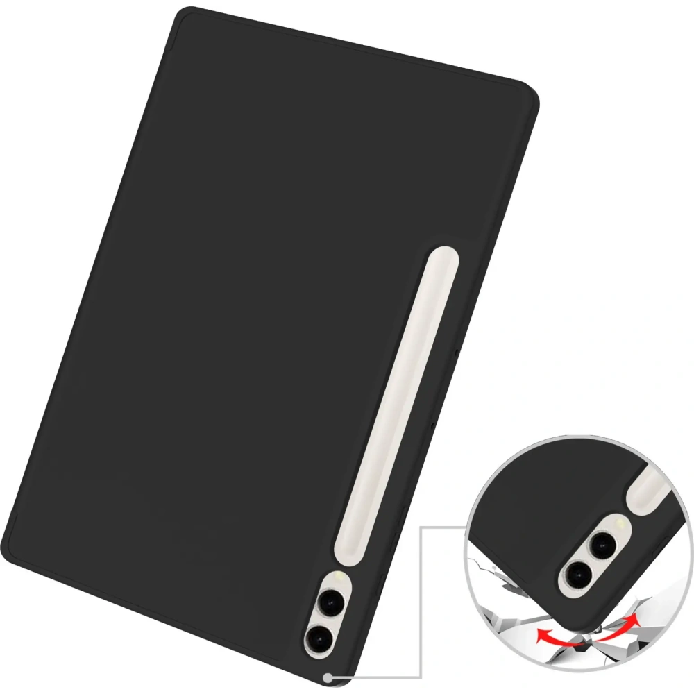 Hurtownia GSM - Bizon Case Tab Lizard Samsung Galaxy Tab S10 Plus / S9 Plus schwarz - BIZ2455 - {ean13} - Hurt