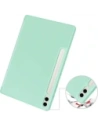 Hurtownia GSM - Etui Bizon Case Tab Lizard do Samsung Galaxy Tab S10 Plus / S9 Plus miętowe - BIZ2456 - {ean13} - Hurt