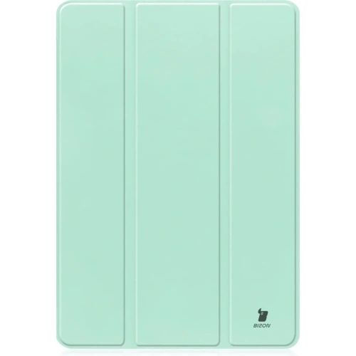 Etui Bizon Case Tab Lizard do Samsung Galaxy Tab S10 Plus / S9 Plus miętowe