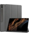 Etui Bizon Case Tab Lizard do Samsung Galaxy Tab S10 Ultra / S9 Ultra šedé