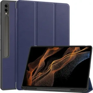 Hurtownia GSM - Bizon Case Tab Lizard Samsung Galaxy Tab S10 Ultra / S9 Ultra sötétkék - BIZ2458 - {ean13} - Hurt