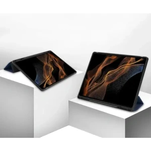 Hurtownia GSM - Bizon Case Tab Lizard Samsung Galaxy Tab S10 Ultra / S9 Ultra albastru marin - BIZ2458 - {ean13} - Hurt