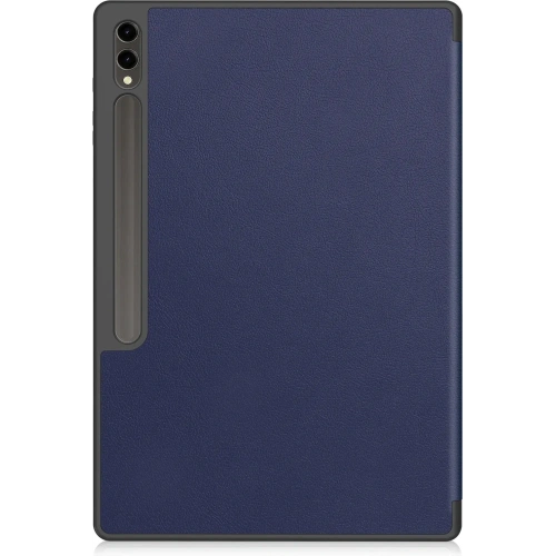 Etui Bizon Case Tab Lizard do Samsung Galaxy Tab S10 Ultra / S9 Ultra granatowe