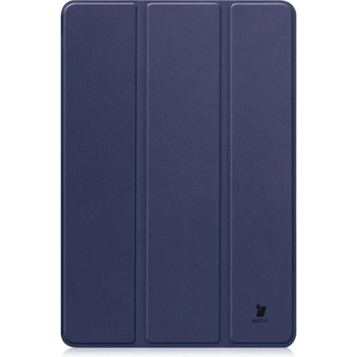 Etui Bizon Case Tab Lizard do Samsung Galaxy Tab S10 Ultra / S9 Ultra granatowe