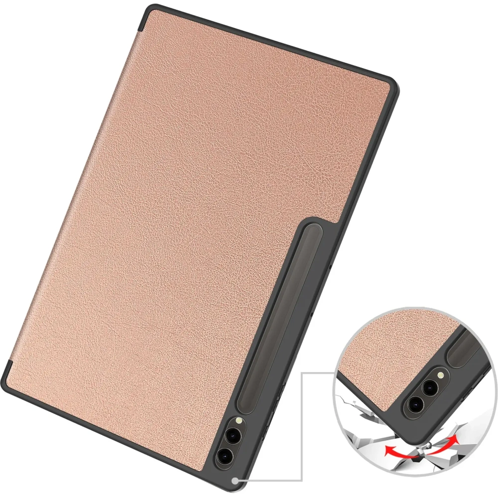 Hurtownia GSM - Bizon Case Tab Lizard Samsung Galaxy Tab S10 Ultra / S9 Ultra rózsaarany - BIZ2460 - {ean13} - Hurt