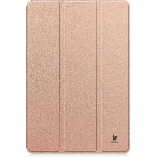 Etui Bizon Case Tab Lizard do Samsung Galaxy Tab S10 Ultra / S9 Ultra różowozłote