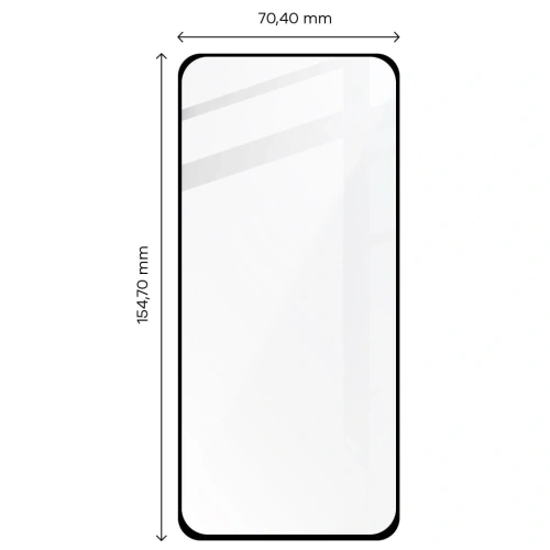 2x Szkło na ekran + szkło na aparat BIZON Edge 3D do Xiaomi 13 Lite