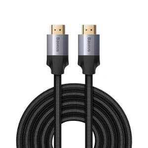HDMI 2.0 Cable Baseus Enjoyment Series, 4K, 3D, 5m Gray