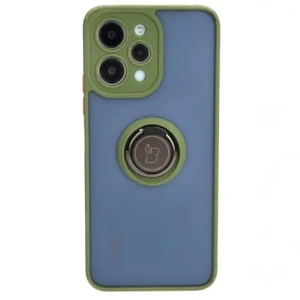 Hurtownia GSM - Bizon Case Hybrid Ring Xiaomi Redmi 12 füstös zöld kerettel - BIZ2464 - {ean13} - Hurt