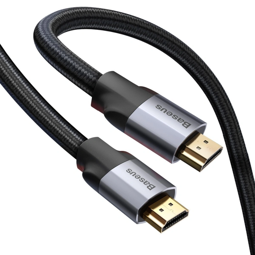 Hurtownia GSM - Kabel HDMI 2.0 Baseus Enjoyment Series, 4K, 3D, 5m (szary) - BSU1362GRY - {ean13} - Hurt