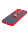 Hurtownia GSM - Etui s úchopem na prst Bizon Case Hybrid Ring pro Xiaomi Redmi 12 kouřové s červeným rámečkem - BIZ2465 - {ean13} - Hurt