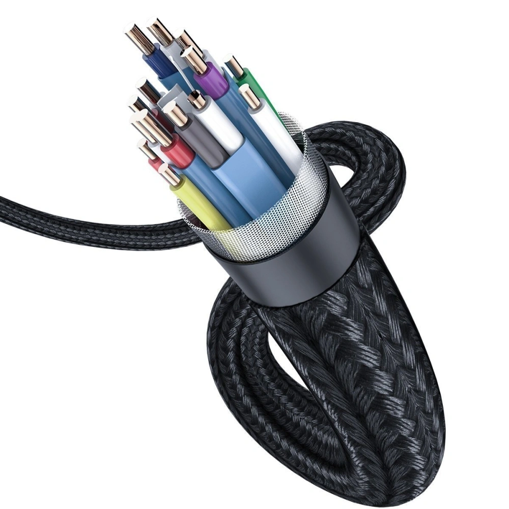 Hurtownia GSM - Kabel HDMI 2.0 Baseus Enjoyment Series, 4K, 3D, 5m (szary) - BSU1362GRY - {ean13} - Hurt