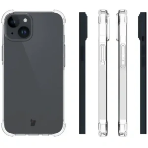 Hurtownia GSM - Elastické pouzdro Bizon Case Salpa pro Apple iPhone 15 průhledné - BIZ2474 - {ean13} - Hurt