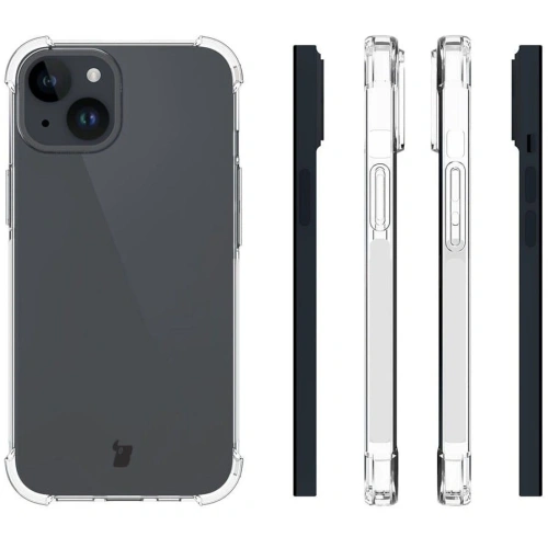 Elastyczne etui Bizon Case Salpa do Apple iPhone 15 przezroczyste