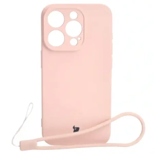 Hurtownia GSM - Bizon Case Silicone Apple iPhone 15 Pro világos rózsaszín - BIZ2475 - {ean13} - Hurt