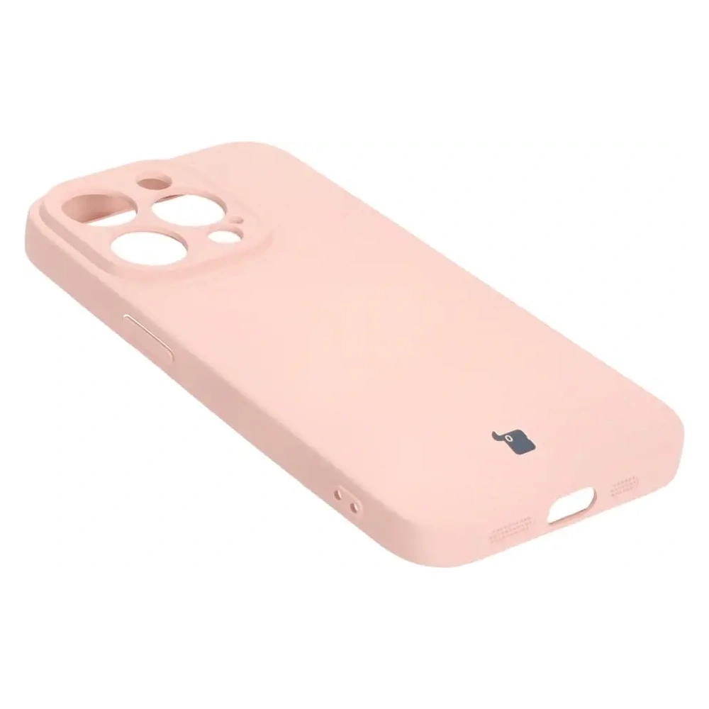 Hurtownia GSM - Etui Bizon Case Silicone do Apple iPhone 15 Pro jasnoróżowe - BIZ2475 - {ean13} - Hurt