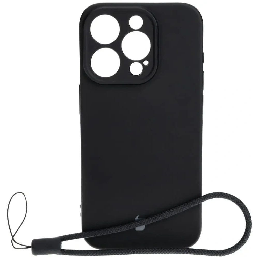 Hurtownia GSM - Etui Bizon Case Silicone do Apple iPhone 15 Pro czarne - BIZ2476 - {ean13} - Hurt