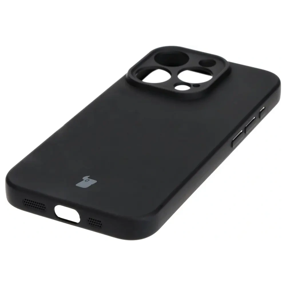 Hurtownia GSM - Etui Bizon Case Silicone do Apple iPhone 15 Pro czarne - BIZ2476 - {ean13} - Hurt