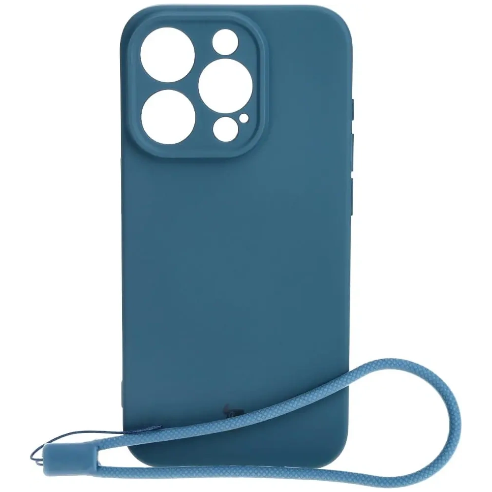 Hurtownia GSM - Etui Bizon Case Silicone do Apple iPhone 15 Pro granatowe - BIZ2477 - {ean13} - Hurt