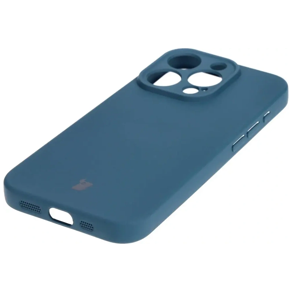 Hurtownia GSM - Etui Bizon Case Silicone do Apple iPhone 15 Pro granatowe - BIZ2477 - {ean13} - Hurt