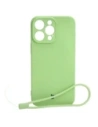Bizon Case Silikon Apple iPhone 15 Pro Max hellgrün