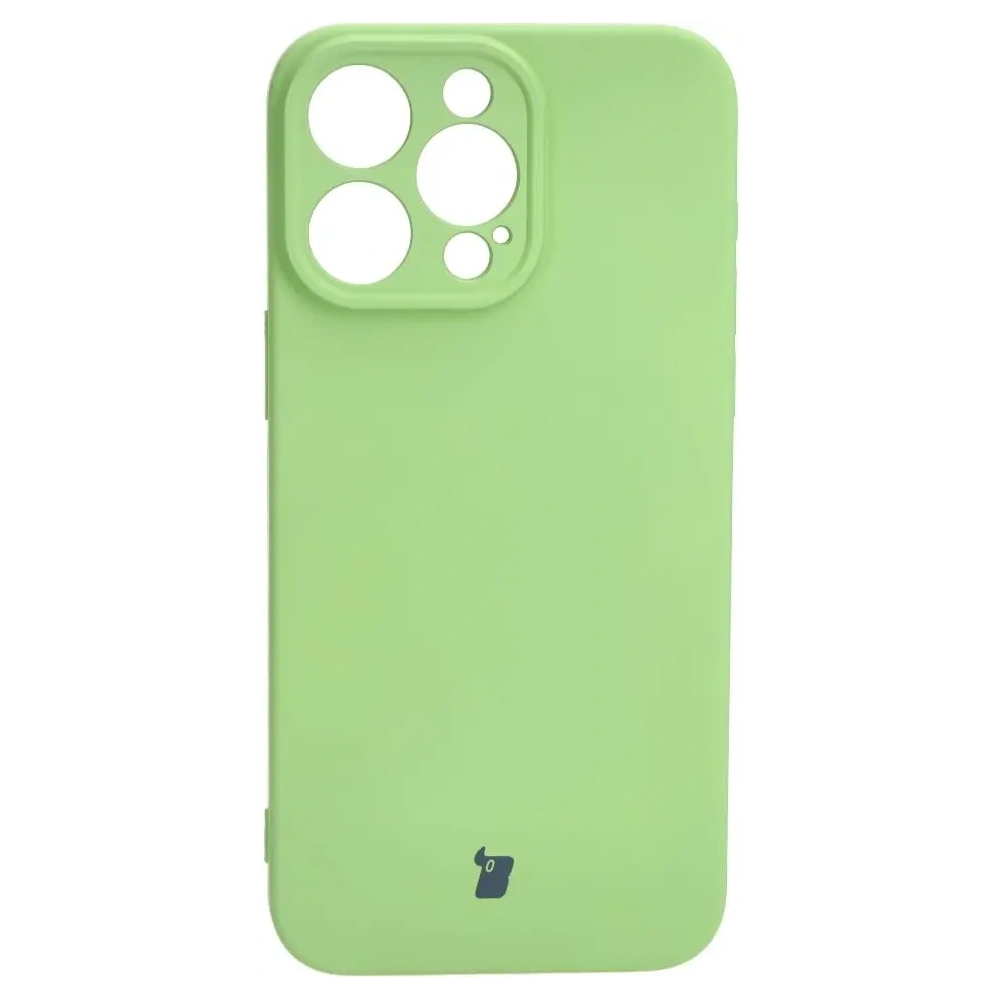 Hurtownia GSM - Etui Bizon Case Silicone do Apple iPhone 15 Pro Max jasně zelené - BIZ2478 - {ean13} - Hurt