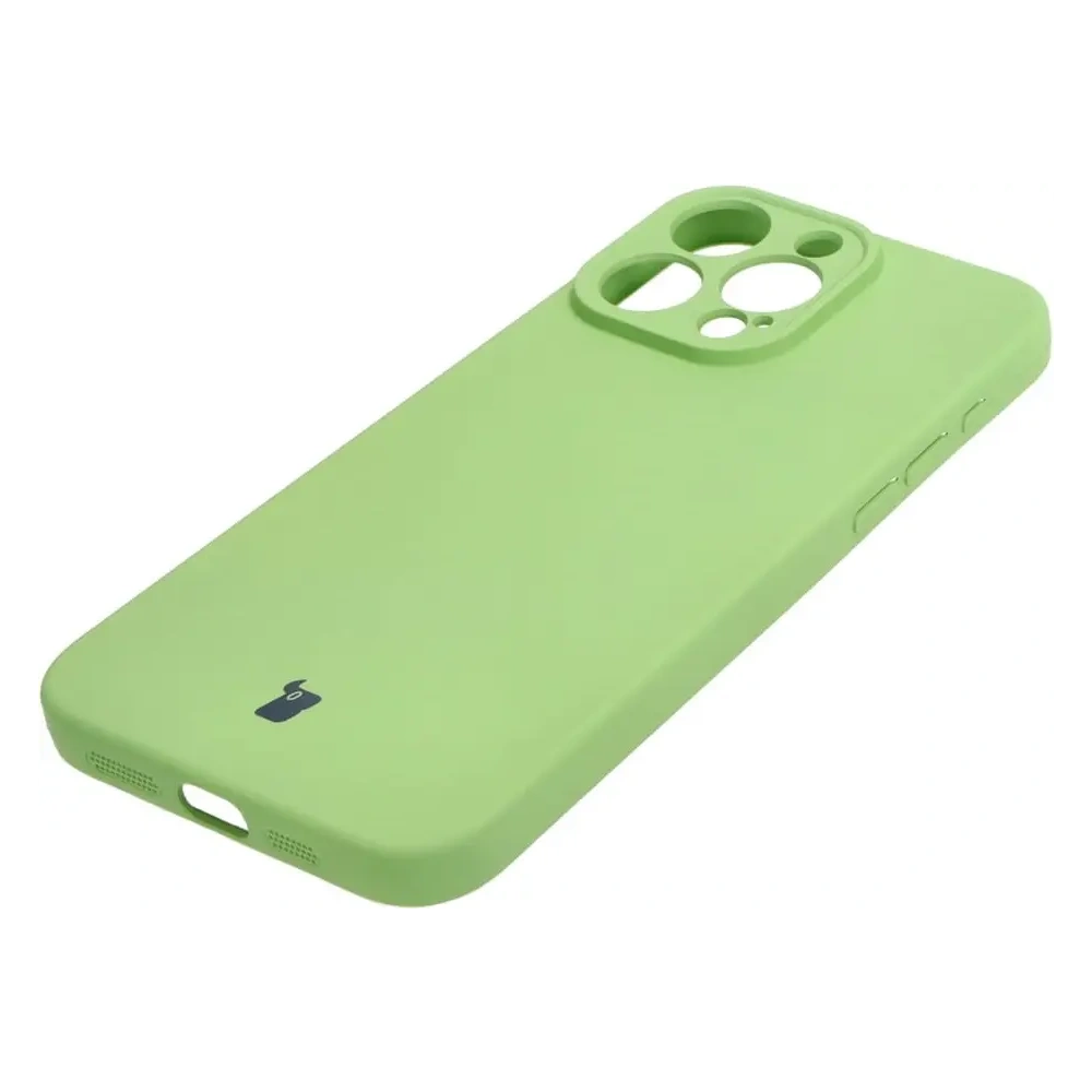 Hurtownia GSM - Etui Bizon Case Silicone do Apple iPhone 15 Pro Max jasně zelené - BIZ2478 - {ean13} - Hurt