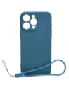 Bizon Case Silikon Apple iPhone 15 Pro Max marineblau