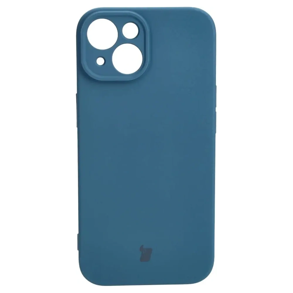 Hurtownia GSM - Bizon Case Silicone Apple iPhone 15 albastru marin - BIZ2480 - {ean13} - Hurt