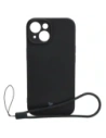 Bizon Case Silicone Apple iPhone 15 black