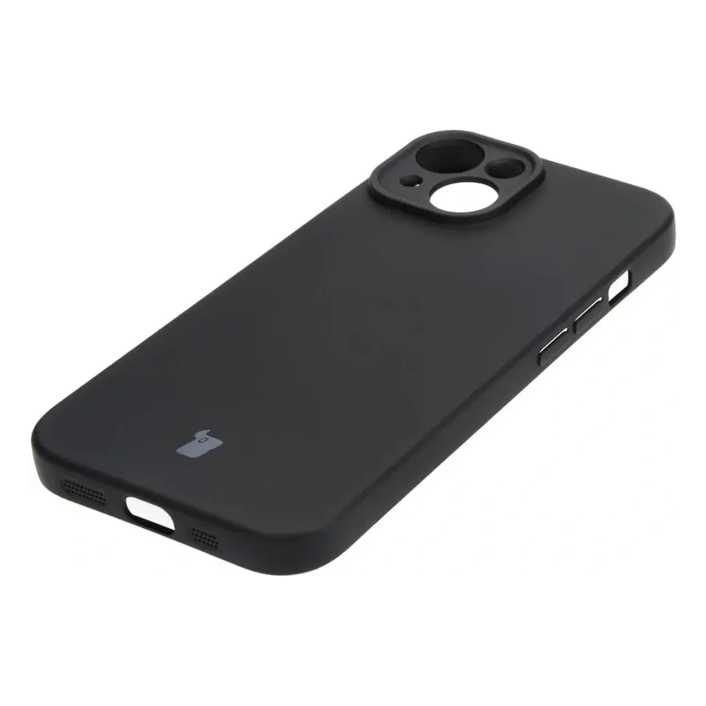 Hurtownia GSM - Bizon Case Silikon Apple iPhone 15 schwarz - BIZ2481 - {ean13} - Hurt