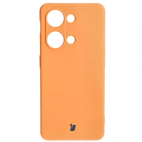 Etui Bizon Case Silicone Sq do OnePlus Nord 3 pomarańczowe