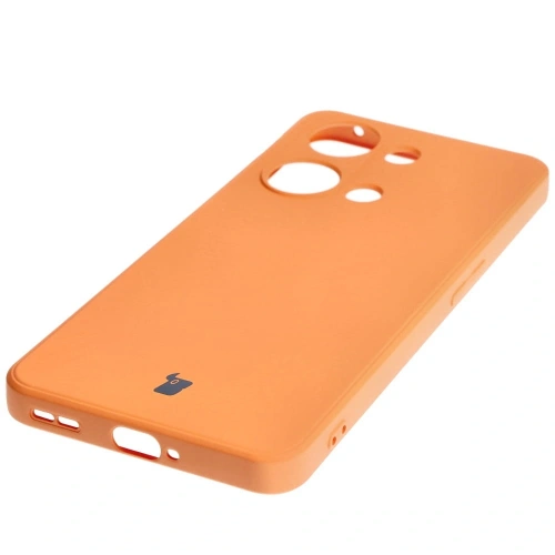 Etui Bizon Case Silicone Sq do OnePlus Nord 3 pomarańczowe