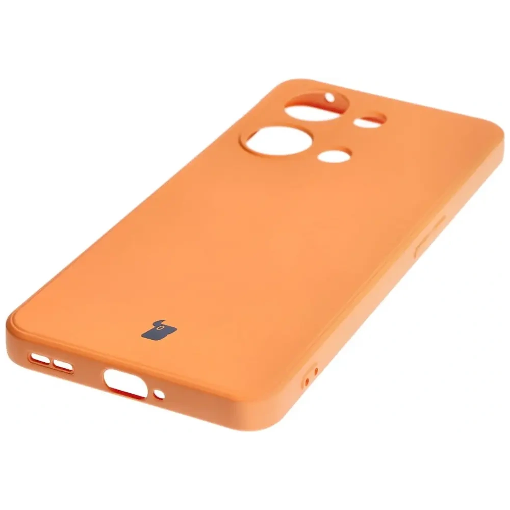 Hurtownia GSM - Etui Bizon Case Silicone Sq do OnePlus Nord 3 pomarańczowe - BIZ2482 - {ean13} - Hurt
