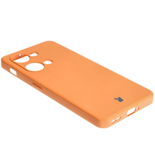 Etui Bizon Case Silicone Sq do OnePlus Nord 3 pomarańczowe
