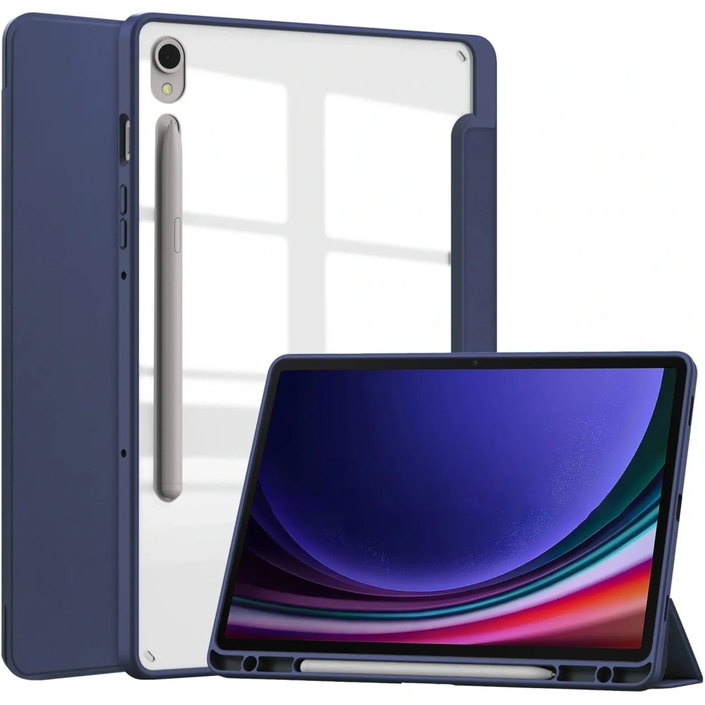 Hurtownia GSM - Etui Bizon Case Tab Clear Matt do Samsung Galaxy Tab S9 v navy modré - BIZ2485 - {ean13} - Hurt