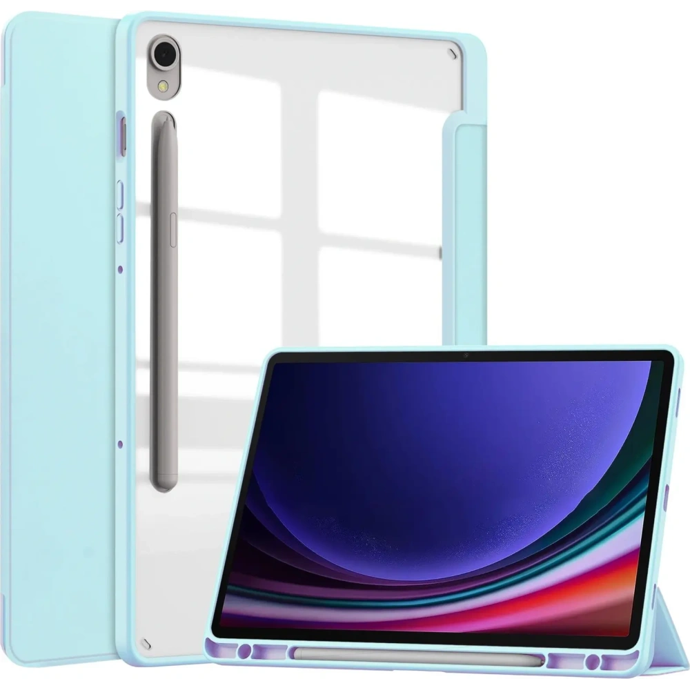 Hurtownia GSM - Etui Bizon Case Tab Clear Matt do Samsung Galaxy Tab S9 modré - BIZ2486 - {ean13} - Hurt