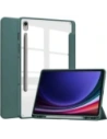 Etui Bizon Case Tab Clear Matt do Samsung Galaxy Tab S9 tmavě zelené