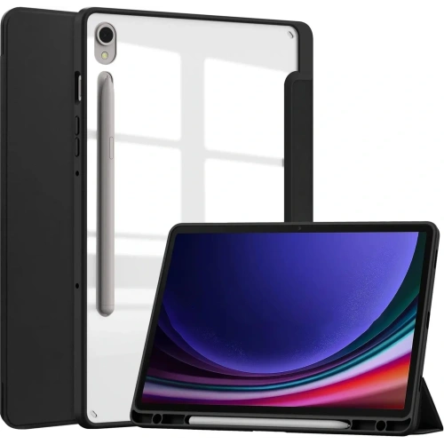 Etui Bizon Case Tab Clear Matt do Samsung Galaxy Tab S9 czarne