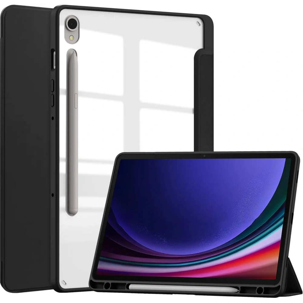 Hurtownia GSM - Bizon Caz Tab Clar Mat Samsung Galaxy Tab S9 negru - BIZ2488 - {ean13} - Hurt