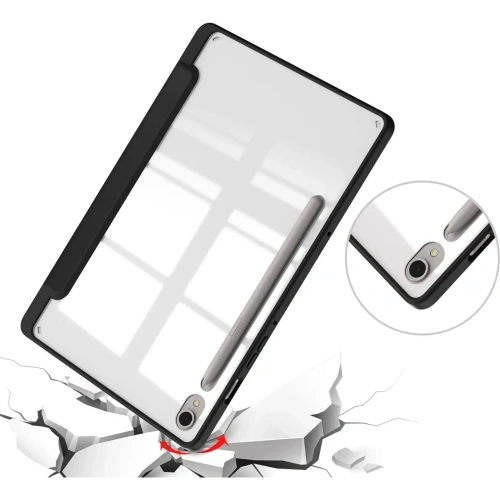 Etui Bizon Case Tab Clear Matt do Samsung Galaxy Tab S9 czarne