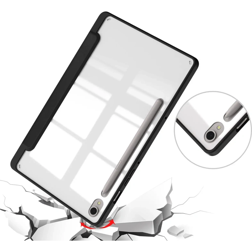 Hurtownia GSM - Bizon Caz Tab Clar Mat Samsung Galaxy Tab S9 negru - BIZ2488 - {ean13} - Hurt