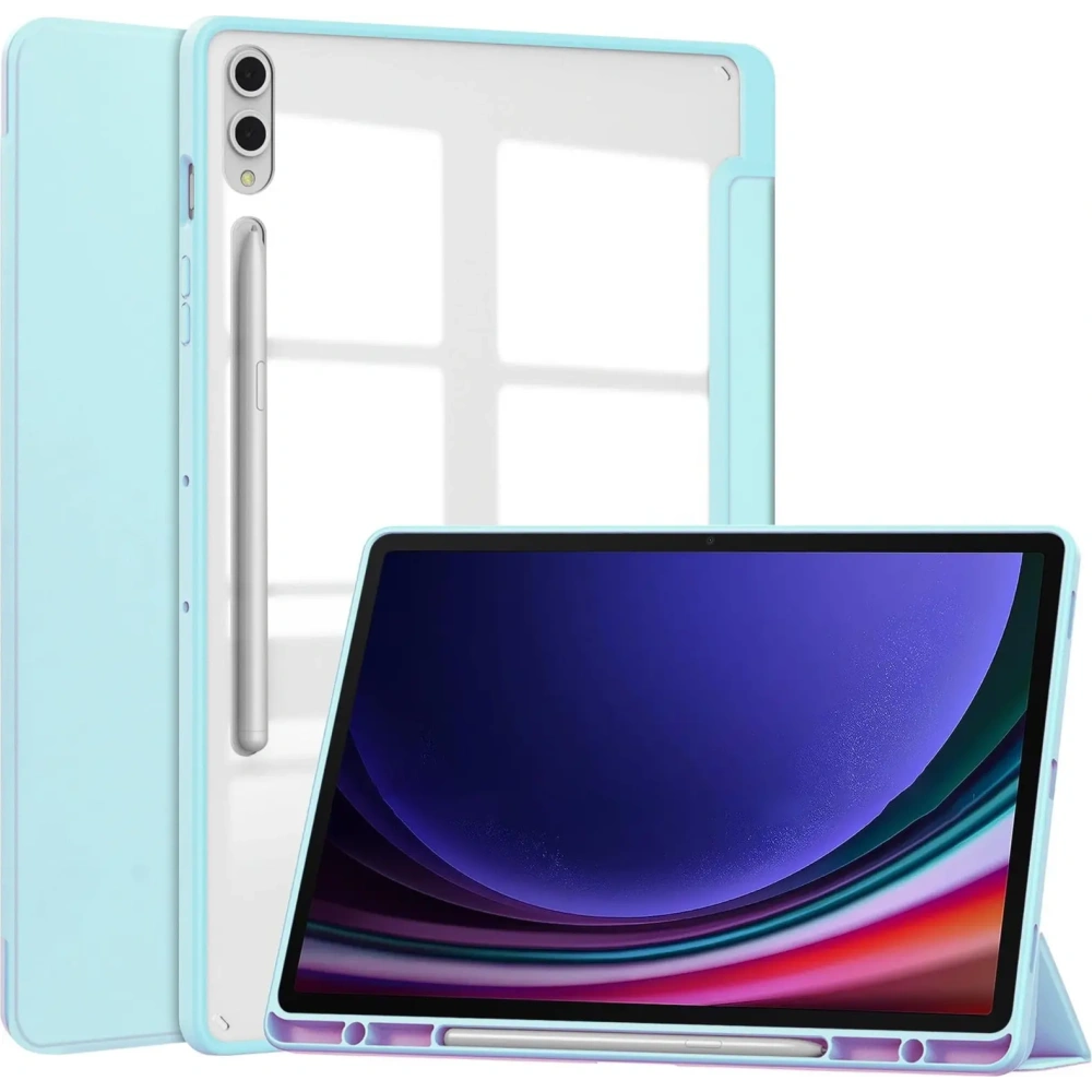 Hurtownia GSM - Bizon Case Tab Clear Matt Samsung Galaxy Tab S10 Plus / S9 Plus blau - BIZ2490 - {ean13} - Hurt