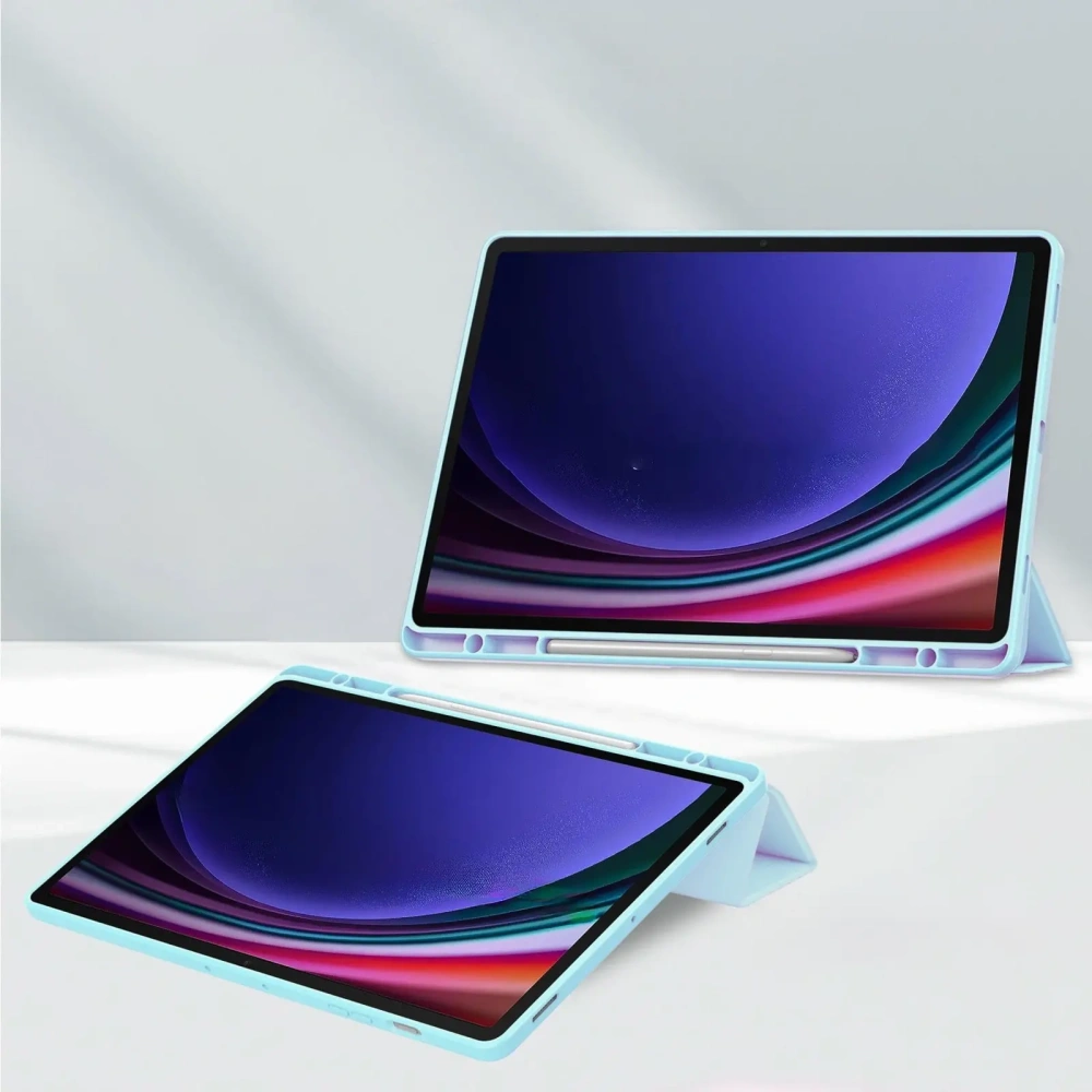 Hurtownia GSM - Bizon tok Tab Átlátszó Matt Samsung Galaxy Tab S10 Plus / S9 Plus kék - BIZ2490 - {ean13} - Hurt