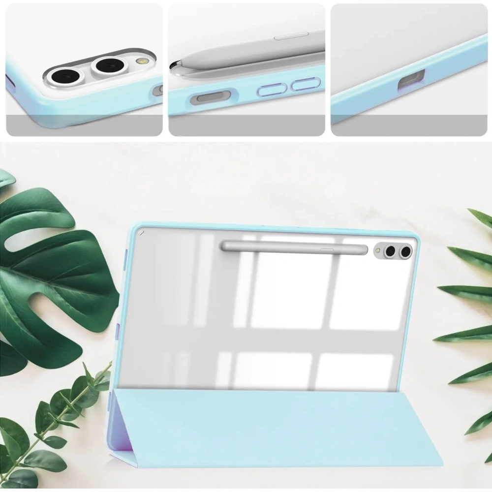 Hurtownia GSM - Bizon Case Tab Clear Matt Samsung Galaxy Tab S10 Plus / S9 Plus blau - BIZ2490 - {ean13} - Hurt