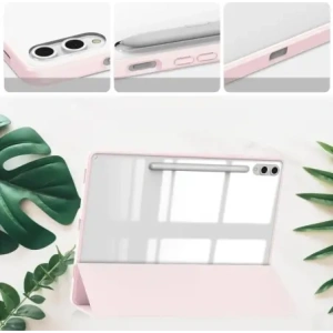 Wholesale Bizon Case Tab Clear Matt Samsung Galaxy Tab S10 Plus / S9 Plus light pink - BIZ2491 - {ean13} - Hurt