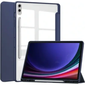 Hurtownia GSM - Etui Bizon Case Tab Clear Matt do Samsung Galaxy Tab S10 Plus / S9 Plus modré - BIZ2492 - {ean13} - Hurt